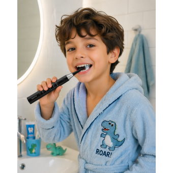 Elektrikli Diş Fırçası Şarjlı 5 Mod 15000 Titreşim IPX7 Su Geçirmez 4 Yedek Başlık