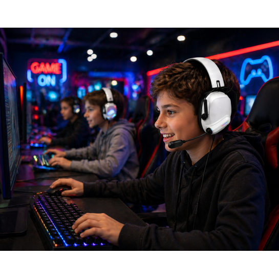 Üst Düzey Oyuncu Kulaklığı Rgb Işıklı | Net Ses, Güçlü Bas, Profesyonel Mikrofon...