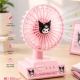 Type-C Şarjlı Mini Masaüstü Vantilatör | 3 Kademe Sessiz Güçlü Fan ve Taşınabilir Tasarım
