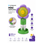 Su Soğutmalı Mini Vantilatör | Type-C Şarjlı 3 Kademe Sessiz Püskürtmeli Masaüstü Fan