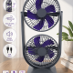 80° Ayarlanabilir Premium Çift Fanlı Mini Klima Etkili Sessiz Masaüstü Şarjlı Fan.