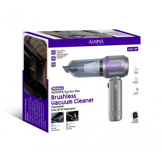 Auhma ahv-09 araç içi süpürge Auhma ahv-09 araç içi süpürge