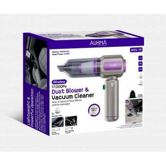 Auhma ahv-19 araç içi süpürge