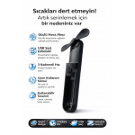 Katlanabilen Kompakt 3 Kademeli Mini Vantilatör 1800MAH Portatif Soğutucu El Fanı