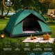  Tam Otomatik Kamp Çadırı 2 Kişilik 200x150 cm 3 Saniyede Kurulum Su Geçirmez Geniş Çadır Outdoor