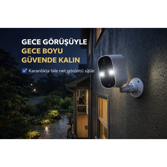 Akıllı Wi-Fi Güvenlik Kamerası 4mp Kablosuz IP66 Su Geçirmez Gece Görüşlü Insan Takipli