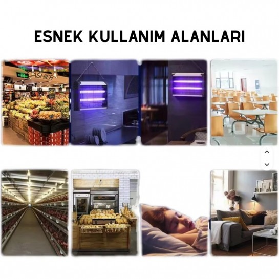 20W Elektrikli UV Sinek Öldürücü Lamba | Sivrisinek Kovucu | Sessiz Güçlü Haşere Kovucu | İç ve Dış Mekan Kullanımına Uygun 10W+10W 20W Elektrikli UV Sinek Öldürücü Lamba | Sivrisinek Kovucu | Sessiz Güçlü Haşere Kovucu | İç ve Dış Mekan Kullanımına Uygun 10W+10W