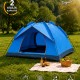 Tam Otomatik Kamp Çadırı 2 Kişilik 200x150 cm 3 Saniyede Kurulum Su Geçirmez Geniş Çadır Outdoor