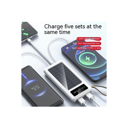 Ape Solar 10.000 Mah Güneş Enerjili Led Işıklı Powerbank Şarj Aleti 2x Usb Çıkışlı Mikro Tycp Ape Solar 10.000 Mah Güneş Enerjili Led Işıklı Powerbank Şarj Aleti 2x Usb Çıkışlı Mikro Tycp