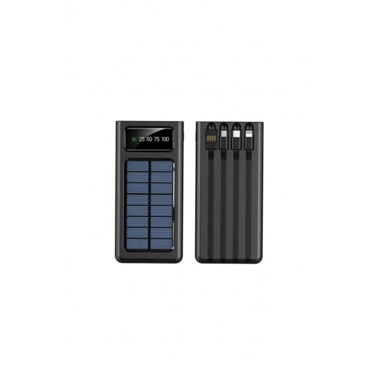 Ape Solar 10.000 Mah Güneş Enerjili Led Işıklı Powerbank Şarj Aleti 2x Usb Çıkışlı Mikro Tycp Ape Solar 10.000 Mah Güneş Enerjili Led Işıklı Powerbank Şarj Aleti 2x Usb Çıkışlı Mikro Tycp