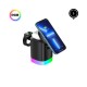 15w 3in1 Kablosuz Şarj Standı Aircharger Quattro Magsafe Iphone+applewatch+airpods Kablosuz Hızlı