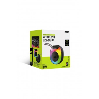 2.5 İnch Taşınabilir RGB Mini Speaker 5W Bluetooth Hoparlör
