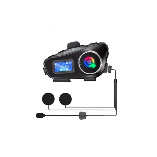 2 Intercom Bağlantılı Radyolu Lcd Ekranlı Işıklı Su Geçirmez Motorcu Kask Kulaklık Müzik Çalar 2 Intercom Bağlantılı Radyolu Lcd Ekranlı Işıklı Su Geçirmez Motorcu Kask Kulaklık Müzik Çalar