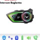 2 Intercom Bağlantılı Su Geçirmez Motosiklet Kask Bluetooth 5.3 300m Intercoom 2.000mah