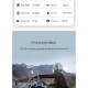2 Intercom Bağlantılı Su Geçirmez Motosiklet Kask Bluetooth 5.3 300m Intercoom 2.000mah
