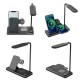 20W 4in1 Kablosuz Şarj Standı Led Işıklı Lambalı Wirelles Charging