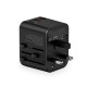 20W Hızlı Şarj Adaptörü Seyahat Şarj EU-US-AU-UK 2x Usb Type-c Anahtarlı