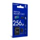 256gb Micro Sd 130 Mb/sn Siyah Hafıza Kartı Telefon Kamera Tablet