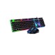 2in1 Kablolu Klavye Mouse Set Işıklı Zarif Set Mousepad Hediyeli 2in1 Kablolu Klavye Mouse Set Işıklı Zarif Set Mousepad Hediyeli