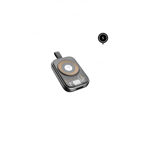 3W Kablosuz Watch Şarj Cihazı Type-C Watch Charger Wirelles Magnetic Universal