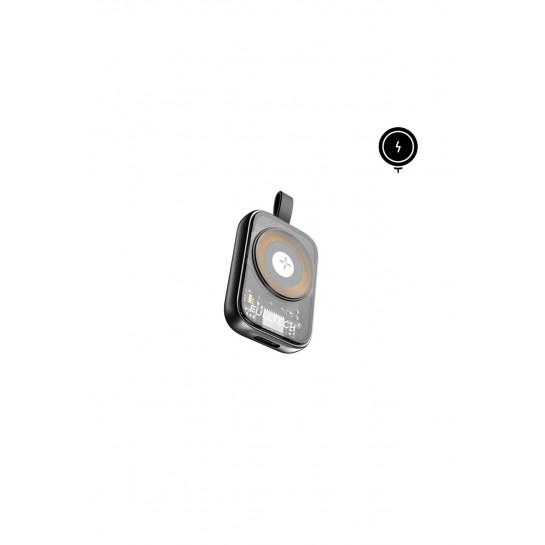 3W Kablosuz Watch Şarj Cihazı Type-C Watch Charger Wirelles Magnetic Universal
