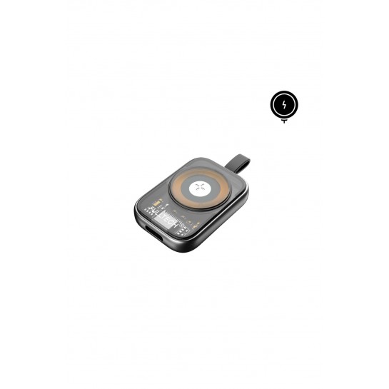 3W Kablosuz Watch Şarj Cihazı Type-C Watch Charger Wirelles Magnetic Universal