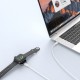 3W Kablosuz Watch Şarj Cihazı Type-C Watch Charger Wirelles Magnetic Universal