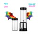 450Ml + 380Ml Taşınabilir Metal Kişişel Blender Shaken Smoothies Blender Keskin Bıçaklı Ekstra Cup