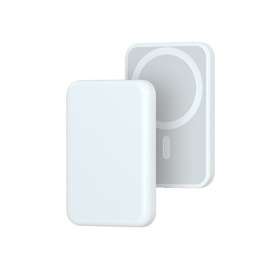 5000 Mah Iphone Uyumlu Magsafe Kablosuz Şarj Wireless Şarj Cihazı Powerbank Magesafe 7.5w Hızlı Şarj