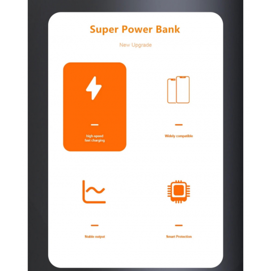 70.000 Mah Led Aydınlatmalı Taşıma Askı Hızlı Şarj 22,5w Powerbank 4xusb Micro,lıghtnıng,typc Giriş 70.000 Mah Led Aydınlatmalı Taşıma Askı Hızlı Şarj 22,5w Powerbank 4xusb Micro,lıghtnıng,typc Giriş