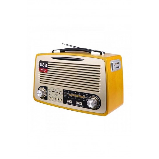 A++ Kalite Nostalji Eskitme Bluetooth Hoparlör Fm Radio Sd Kart Usb Yüksek Ses Eski Nostalji 111bt