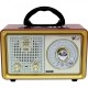 A++ Kalite Nostalji Eskitme Bluetooth Hoparlör Fm Radio Sd Kart Usb Yüksek Ses Eski Nostalji 111bt