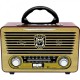A++ Kalite Nostalji Eskitme Bluetooth Hoparlör Fm Radio Sd Kart Usb Yüksek Ses Eski Nostalji 111bt