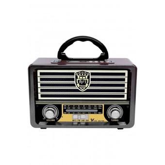 A+ Kalite Nostalji Eskitme Bluetooth Hoparlör Fm Radio Sd Kart Usb Yüksek Ses Eski Nostalji 113bt