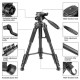 A Plus Tripod Bluetooth Kumandalı 155 Cm Profesyonel Telefon Kamera Tutucu Çantalı