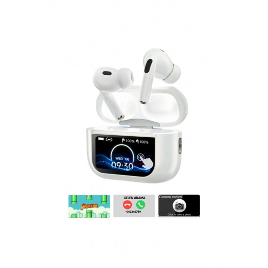 Air Pro 2 Anc Dokunmatik Ekranlı Bluetooth Kulaklık İos Android Tüm Telefonlara Uyumlu Kulaklık Air Pro 2 Anc Dokunmatik Ekranlı Bluetooth Kulaklık İos Android Tüm Telefonlara Uyumlu Kulaklık
