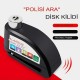 Alarmlı Disk Kilidi Motorsiklet Martı Scooter Bisiklet Sesli Alarm 110 Desibel Yüksek Ses