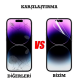 Apple Iphone 16 Pro Max Magsafe Kılıf ve Ekran Koruyucu Set Dabre Emici Wirelles Kılıf+Koruyucu Tamperli