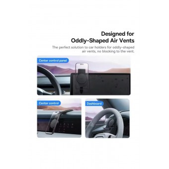 Araç Içi Telefon Tutucu Ayarlanabilir Torpido Magsafe Mıknatıslı Bükülebilir Mıknatıslı Fulltech