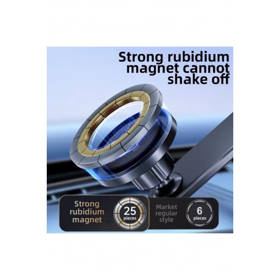 Araç Içi Telefon Tutucu Ayarlanabilir Torpido Magsafe Mıknatıslı Bükülebilir Mıknatıslı Fulltech