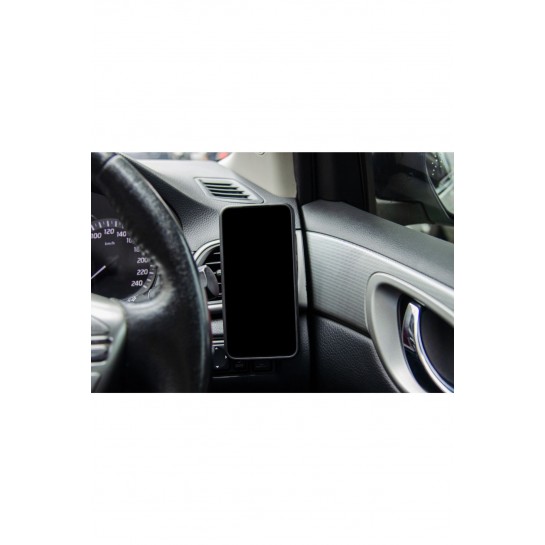 Araç Içi Telefon Tutucu Oto Araba Içi Telefon Tutacağı Mıknatıslı Telefon Tutacağı Siyah Güçlü Power