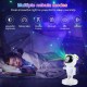 Astronot Projektör Bluetooth Hoparlör Yıldız Işıklı Galaksi Samanyolu Led Işık Lamba Kumandalı