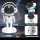 Astronot Projektör Bluetooth Hoparlör Yıldız Işıklı Galaksi Samanyolu Led Işık Lamba Kumandalı
