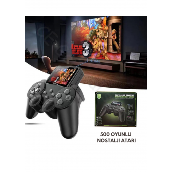 Atari S10 Oyun Konsolu 500 Adet Nostalji Retro Oyun Taşınabilir Tek Konsol Gameboy Super Mario Atari S10 Oyun Konsolu 500 Adet Nostalji Retro Oyun Taşınabilir Tek Konsol Gameboy Super Mario