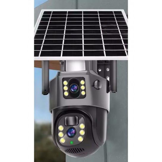 SolarPro 4G Güneş Enerjili Dual Lens 360° Görüş Akıllı Güvenlik Kamerası Uzaktan İzleme Blic SolarPro 4G Güneş Enerjili Dual Lens 360° Görüş Akıllı Güvenlik Kamerası Uzaktan İzleme Blic