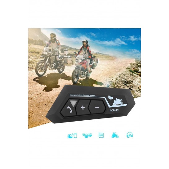 Bluetooth 5.0 Motosiklet Mikrofonu uyumlu Kask İçin Kulaklık Bluetooth Interkom Bluetooth 5.0 Motosiklet Mikrofonu uyumlu Kask İçin Kulaklık Bluetooth Interkom