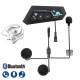 Bluetooth 5.0 Motosiklet Mikrofonu uyumlu Kask İçin Kulaklık Bluetooth Interkom Bluetooth 5.0 Motosiklet Mikrofonu uyumlu Kask İçin Kulaklık Bluetooth Interkom