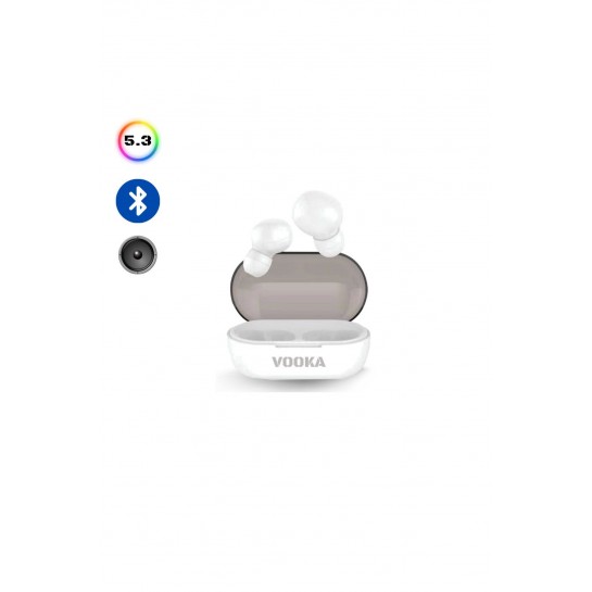 Bluetooth Kulaklık Kulakiçi Çift Mikrofonlu Tuşlu Yeni Nesil Kablosuz Kulaklık Earbuds Earphone 5.3 Bluetooth Kulaklık Kulakiçi Çift Mikrofonlu Tuşlu Yeni Nesil Kablosuz Kulaklık Earbuds Earphone 5.3