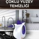 Buharlı Temizlik Makinesi El Tipi 1050W 6 Başlıklı Taşınabilir Buhar Makinesi Auhma