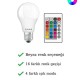 Dim Özellikli Led Uzaktan Kumandalı Ampul Rengarenk Işık Dekoratif Gece Lambası Çocuk Odası Dim Özellikli Led Uzaktan Kumandalı Ampul Rengarenk Işık Dekoratif Gece Lambası Çocuk Odası